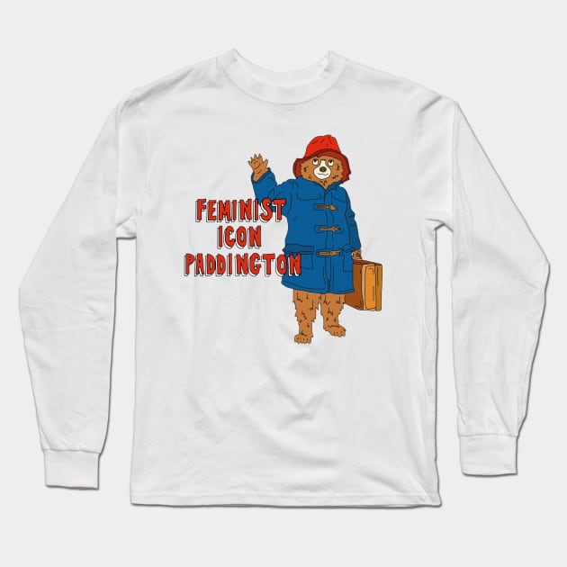 Feminist Icon Long Sleeve T-Shirt by The Bechdel Cast